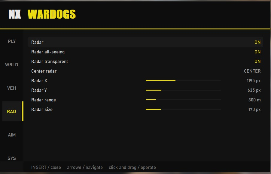 Wardogs NX full demonstration